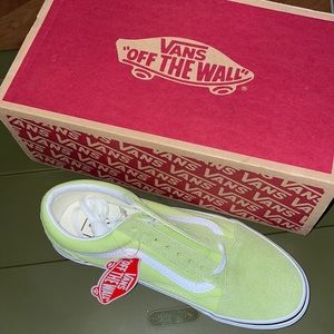 Authentic Green Vans Sneakers